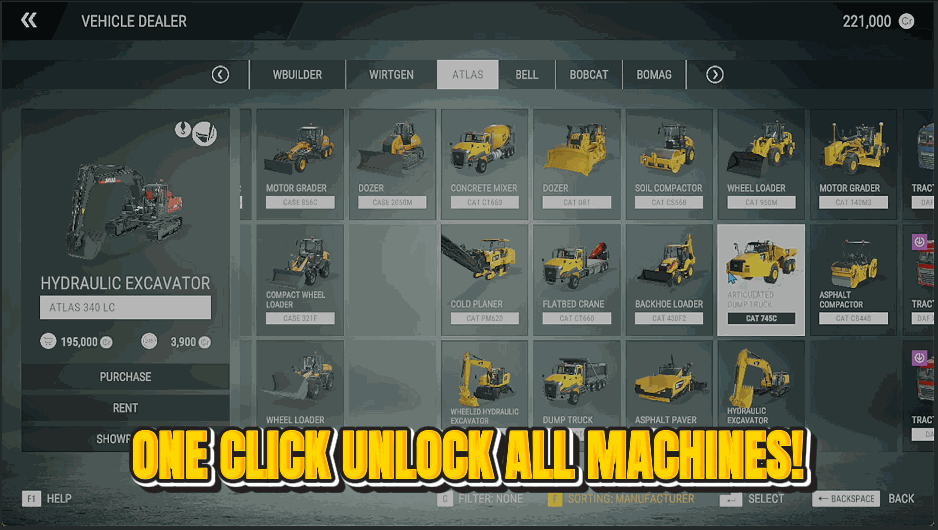 Construction Simulator — Master Keys